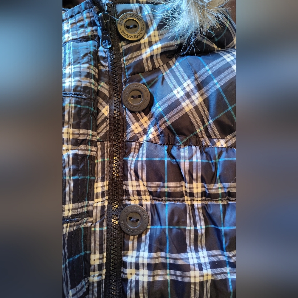 ❄️ Aeropostale NWT Plaid Puffer Vest — Size M ( Excellent Condition) - Picture 14 of 16